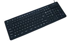 131key waterproof and flexible keyboard